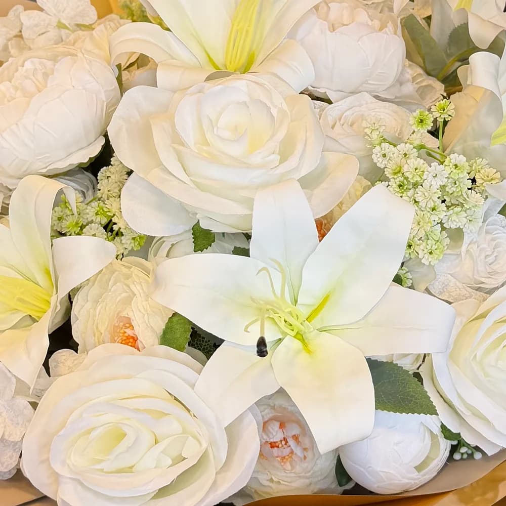 Yapay Karışık Çiçek Buketi - 4