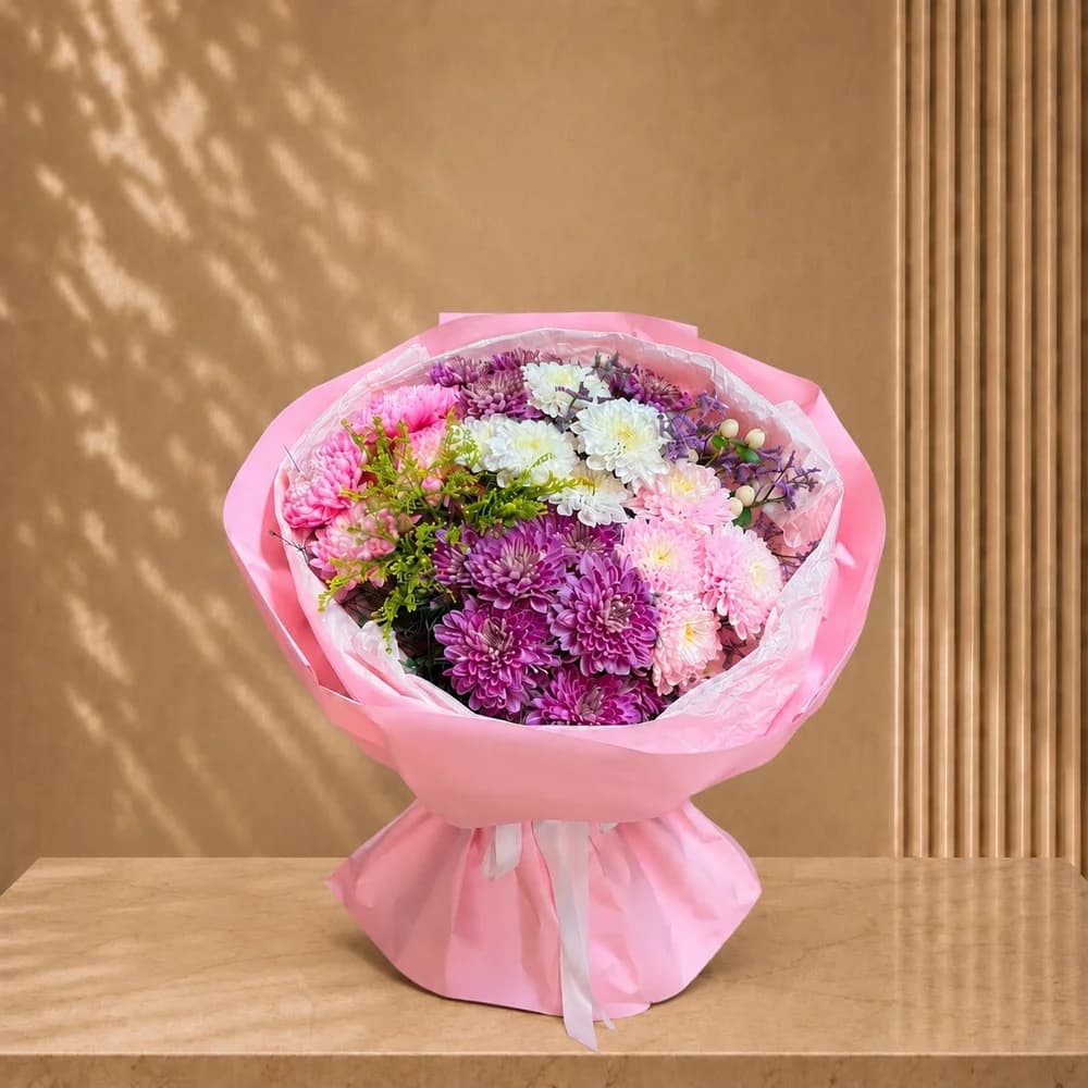 Colorful Chrysanthemum Bouquet