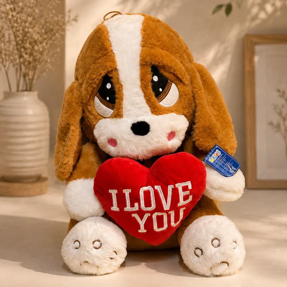 Sad Plush Dog